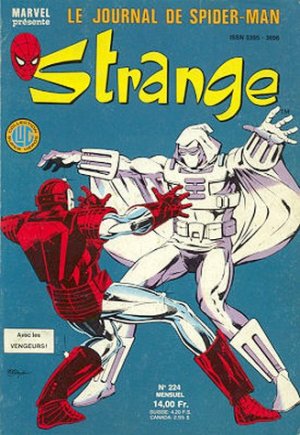couverture, jaquette Strange 224 Kiosque (1970 - 1988) (Lug) Comics