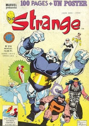 couverture, jaquette Strange 214 Kiosque (1970 - 1988) (Lug) Comics