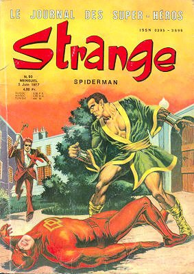 couverture, jaquette Strange 90 Kiosque (1970 - 1988) (Lug) Comics