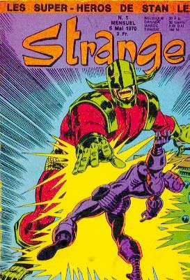 couverture, jaquette Strange 5 Kiosque (1970 - 1988) (Lug) Comics