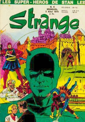 couverture, jaquette Strange 8 Kiosque (1970 - 1988) (Lug) Comics