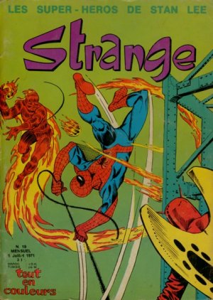 couverture, jaquette Strange 19 Kiosque (1970 - 1988) (Lug) Comics