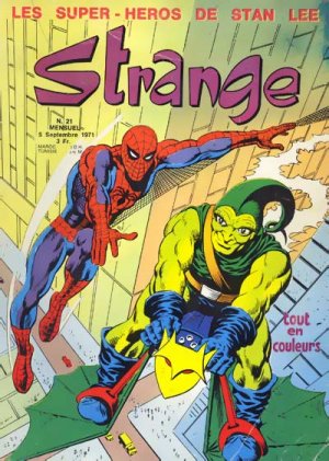 couverture, jaquette Strange 21 Kiosque (1970 - 1988) (Lug) Comics