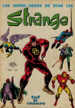 couverture, jaquette Strange 27 Kiosque (1970 - 1988) (Lug) Comics