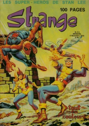 couverture, jaquette Strange 35 Kiosque (1970 - 1988) (Lug) Comics