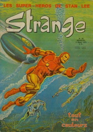 couverture, jaquette Strange 39 Kiosque (1970 - 1988) (Lug) Comics