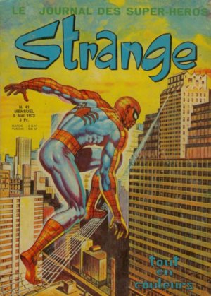 couverture, jaquette Strange 41 Kiosque (1970 - 1988) (Lug) Comics