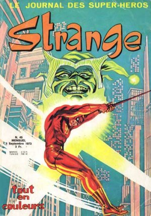couverture, jaquette Strange 45 Kiosque (1970 - 1988) (Lug) Comics