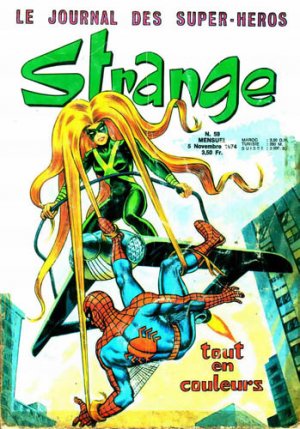 couverture, jaquette Strange 59 Kiosque (1970 - 1988) (Lug) Comics