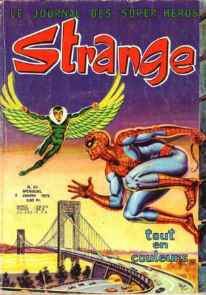couverture, jaquette Strange 61 Kiosque (1970 - 1988) (Lug) Comics