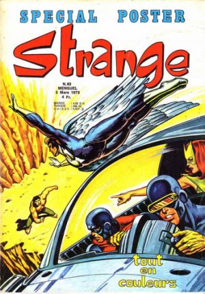 couverture, jaquette Strange 63 Kiosque (1970 - 1988) (Lug) Comics