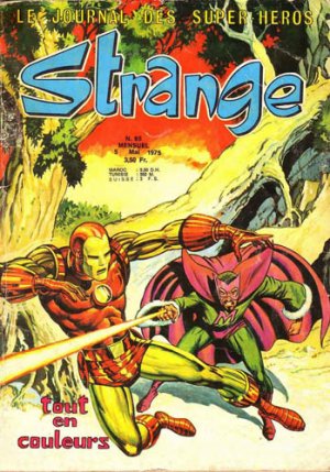couverture, jaquette Strange 65 Kiosque (1970 - 1988) (Lug) Comics