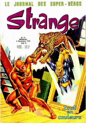 couverture, jaquette Strange 71 Kiosque (1970 - 1988) (Lug) Comics