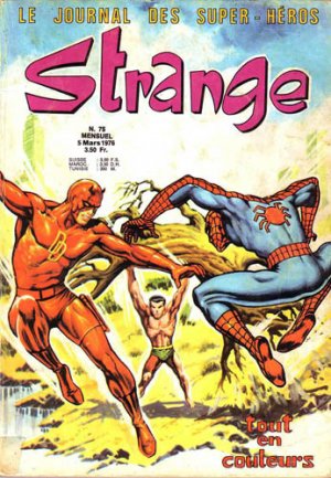couverture, jaquette Strange 75 Kiosque (1970 - 1988) (Lug) Comics