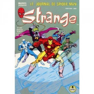 couverture, jaquette Strange 245 Kiosque Suite (1989 - 1998) (SEMIC BD) Comics