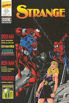 couverture, jaquette Strange 318 Kiosque Suite (1989 - 1998) (SEMIC BD) Comics