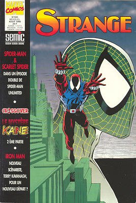 couverture, jaquette Strange 320 Kiosque Suite (1989 - 1998) (SEMIC BD) Comics