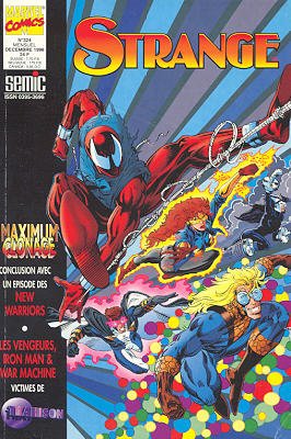 couverture, jaquette Strange 324 Kiosque Suite (1989 - 1998) (SEMIC BD) Comics