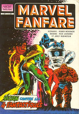 Marvel Fanfare 2 - Vision contre les 4 Fantastiques