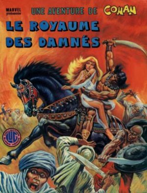 couverture, jaquette Une Aventure de Conan 5  - Le royaume des damnés (Lug) Comics