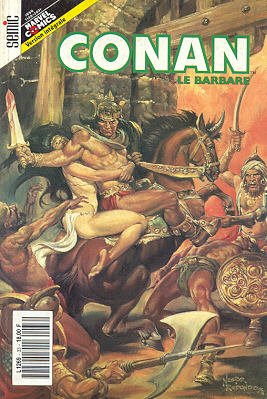 couverture, jaquette Conan Le Barbare 33 Kiosque (1990 - 1993) (SEMIC BD) Comics