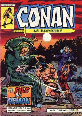 couverture, jaquette Conan Le Barbare 2  - Le fils du démonKiosque (1984 - 1985) (Arédit) Comics