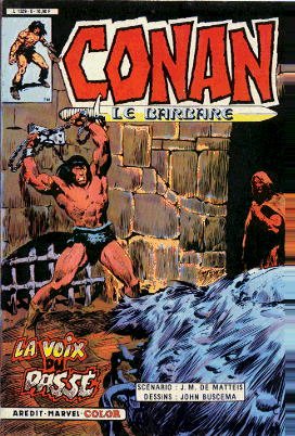 couverture, jaquette Conan Le Barbare 5  - La voix du passéKiosque (1984 - 1985) (Arédit) Comics