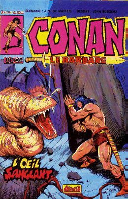 couverture, jaquette Conan Le Barbare 8  - L'œil sanglantKiosque (1984 - 1985) (Arédit) Comics