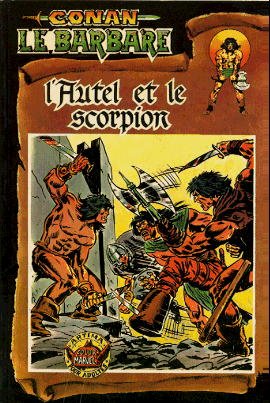 couverture, jaquette Conan Le Barbare 4  - L'autel et le scorpionKiosque (1979 - 1984) (Artima) Comics