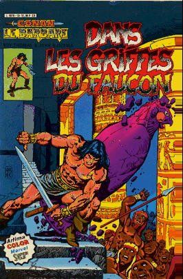 couverture, jaquette Conan Le Barbare 13  - Dans les griffes du fauconKiosque (1979 - 1984) (Artima) Comics