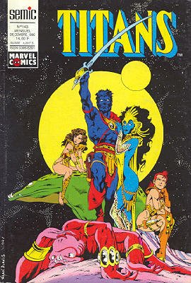 couverture, jaquette Titans 143 Kiosque Suite (1989 - 1998) (SEMIC BD) Comics