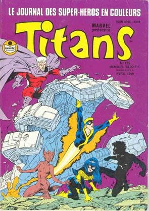 couverture, jaquette Titans 135 Kiosque Suite (1989 - 1998) (SEMIC BD) Comics