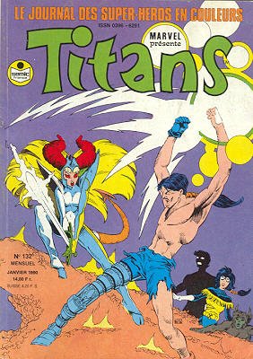 couverture, jaquette Titans 132 Kiosque Suite (1989 - 1998) (SEMIC BD) Comics