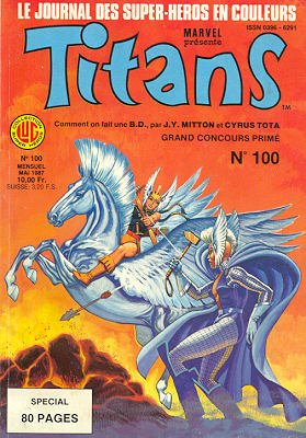 couverture, jaquette Titans 100 Kiosque (1976 - 1988) (Lug) Comics