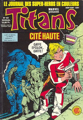 couverture, jaquette Titans 101 Kiosque (1976 - 1988) (Lug) Comics