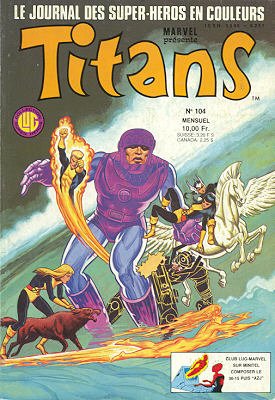 couverture, jaquette Titans 104 Kiosque (1976 - 1988) (Lug) Comics