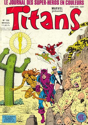 couverture, jaquette Titans 109 Kiosque (1976 - 1988) (Lug) Comics