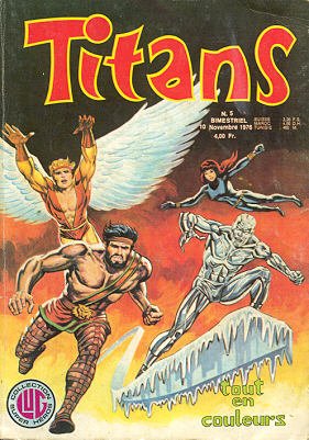 couverture, jaquette Titans 5 Kiosque (1976 - 1988) (Lug) Comics