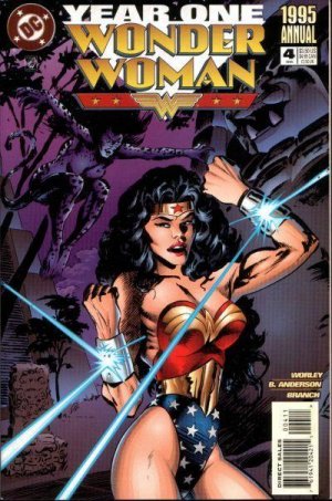 couverture, jaquette Wonder Woman 4  - Ancient Blood, Ancient StoneIssues V2 - Annuals (1988 - 1999) (DC Comics) Comics