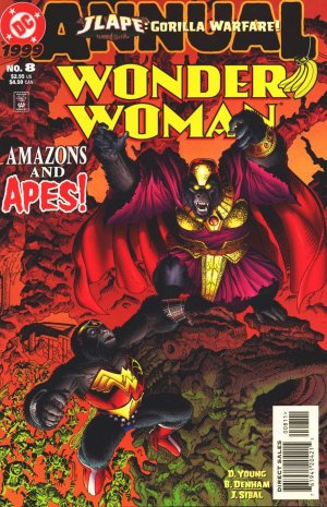 couverture, jaquette Wonder Woman 8  - The Thin Gold LineIssues V2 - Annuals (1988 - 1999) (DC Comics) Comics