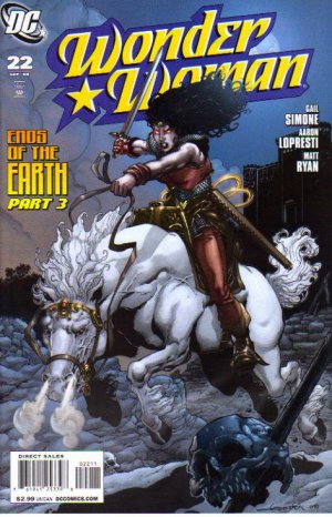 couverture, jaquette Wonder Woman 22  - Ends of the Earth - part 3Issues V3 (2006 - 2010) (DC Comics) Comics