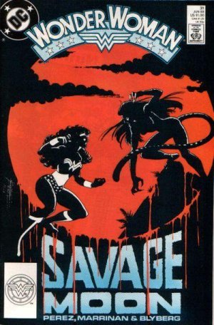 couverture, jaquette Wonder Woman 31  - Savage MoonIssues V2 (1987 - 2006) (DC Comics) Comics