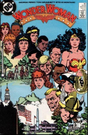 couverture, jaquette Wonder Woman 32  - 32Issues V2 (1987 - 2006) (DC Comics) Comics