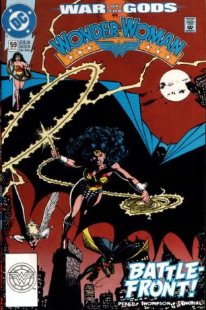 couverture, jaquette Wonder Woman 59  - Battle-Front!Issues V2 (1987 - 2006) (DC Comics) Comics