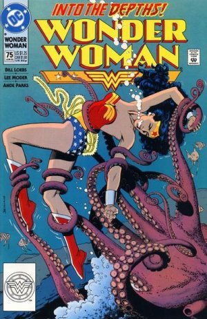 couverture, jaquette Wonder Woman 75  - Into The Depths!Issues V2 (1987 - 2006) (DC Comics) Comics