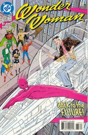 couverture, jaquette Wonder Woman 133  - Back to the Future!Issues V2 (1987 - 2006) (DC Comics) Comics