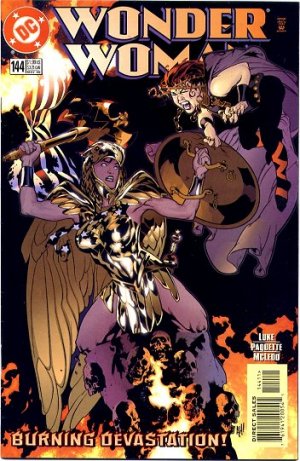 couverture, jaquette Wonder Woman 144  - Burning Devastation!Issues V2 (1987 - 2006) (DC Comics) Comics