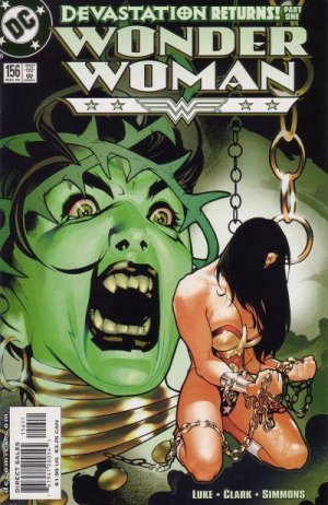 couverture, jaquette Wonder Woman 156  - Devastation Returns! Part OneIssues V2 (1987 - 2006) (DC Comics) Comics