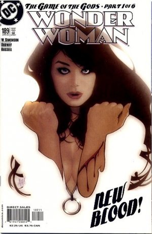 couverture, jaquette Wonder Woman 189  - New Blood!Issues V2 (1987 - 2006) (DC Comics) Comics