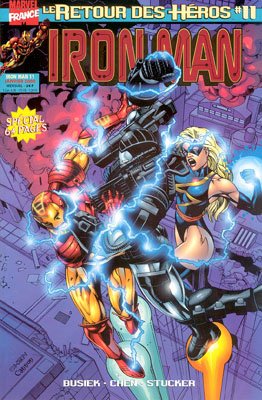 couverture, jaquette Iron Man 11 Kiosque mensuel V2 (1999 - 2000) (Panini Comics) Comics